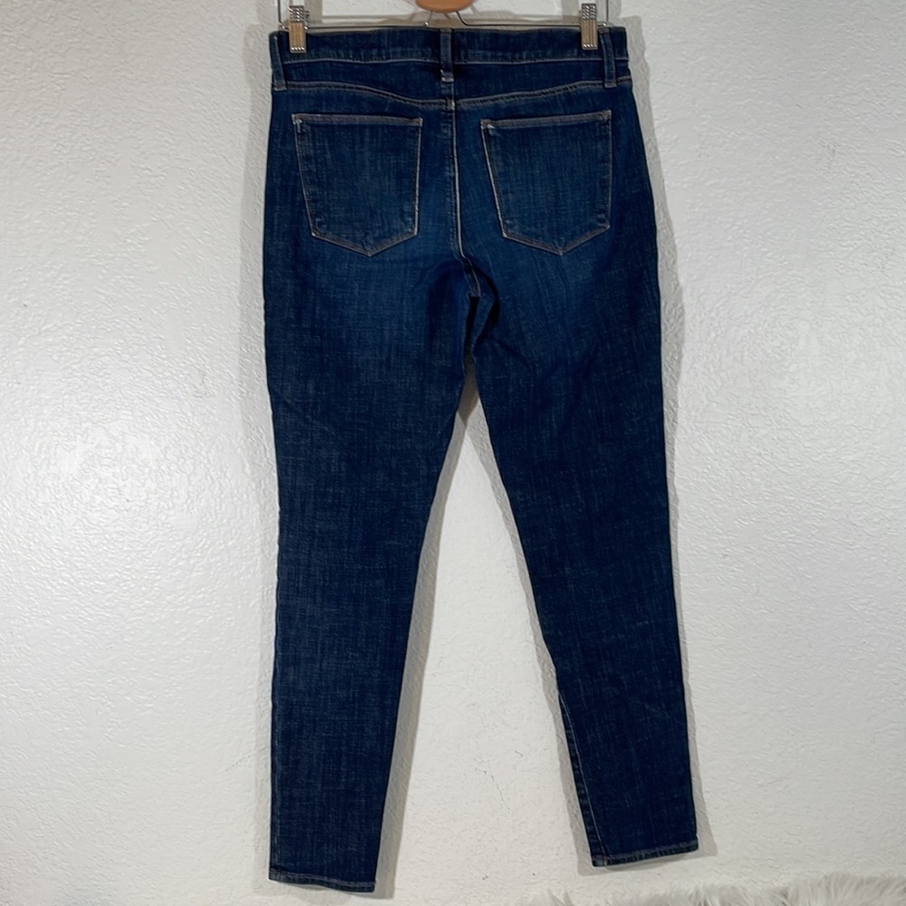 GAP 360 True Skinny Dark Indigo Wash Denim Jeans With Pockets Size 30 Regular - Picture 4 of 10